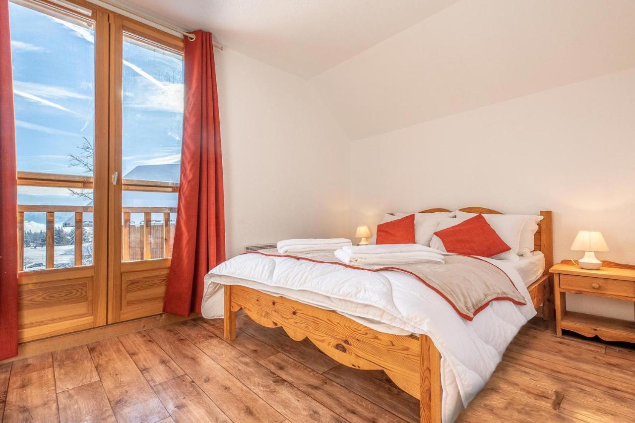 Madame Vacances Les Chalets Du Berger Premium*** La Feclaz Bagian luar foto
