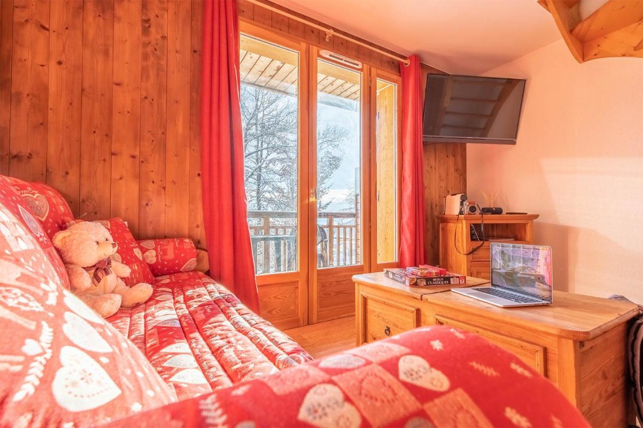 Madame Vacances Les Chalets Du Berger Premium*** La Feclaz Bagian luar foto
