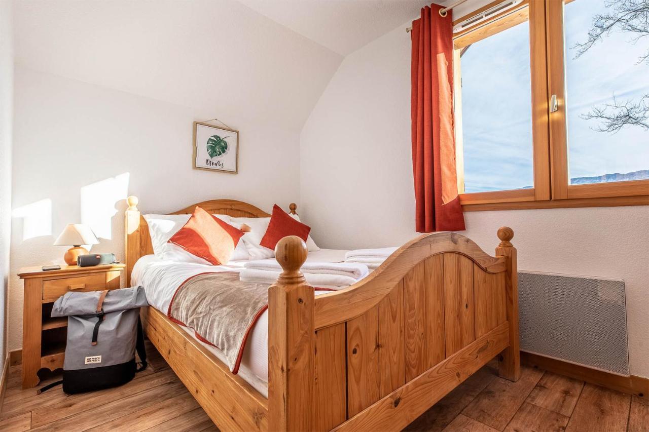 Madame Vacances Les Chalets Du Berger Premium*** La Feclaz Bagian luar foto