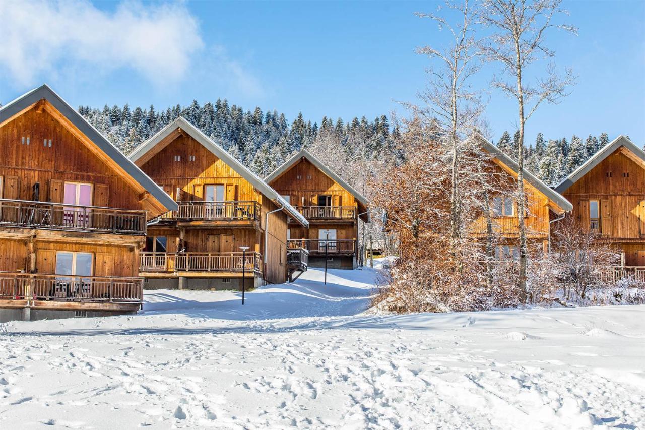 Madame Vacances Les Chalets Du Berger Premium*** La Feclaz Bagian luar foto