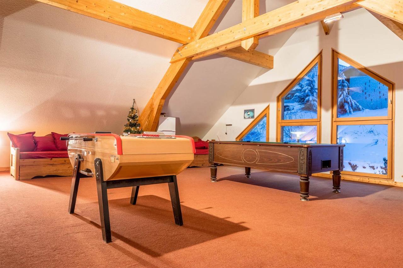 Madame Vacances Les Chalets Du Berger Premium*** La Feclaz Bagian luar foto